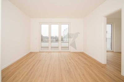 Barrierefreie 2-Zimmer-Wohnung mit Einbauküche und Südbalkon am Pelzmühlenteich