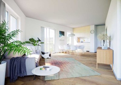 Helles Single-Appartement mit Balkon zu verkaufen