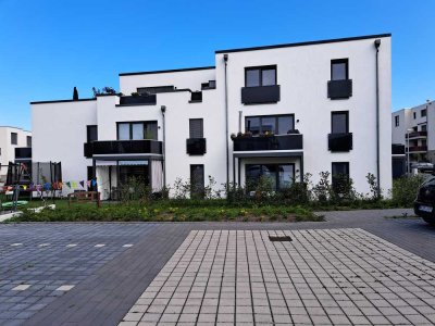 Moderne 2-Zimmer-Wohnung mit Garten und Stellplatz im Neubaugebiet Fallersleben!