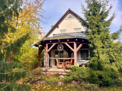 Einfamilienhaus mit Kamin und schöner Terrasse – ideal gelegen im Speckgürtel von Leipzig