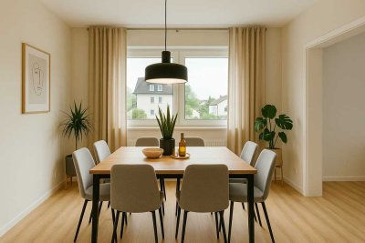 Ihr neues Zuhause in Bruchköbel – kernsanierte 4-Zimmer-Wohnung mit Garten & Balkon