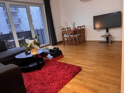 Helle 1-Zimmer Wohnung mit Balkon im 3. OG in Frankfurt-Europaviertel