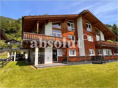 Maisonette-Wohnung mit Garten, 3 Schlafzimmer, in toller Lage zur touristischen Vermietung. Sauna!
