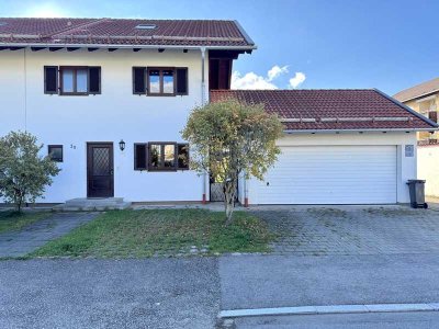 Helle Doppelhaushälfte mit Garten in ruhiger Lage von Höhenkirchen