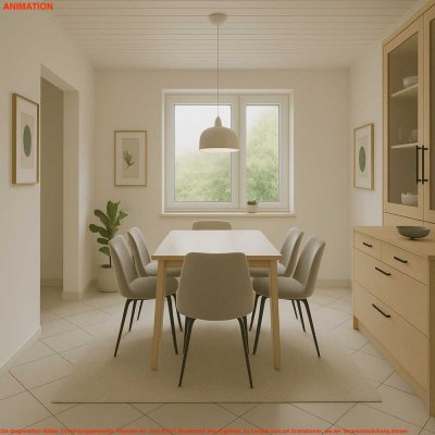 Gepflegte 3-4 Zimmer Wohnung mit Balkon in ruhiger Lage von Mörfelden-Walldorf!