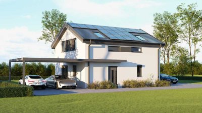 Bezugsfertiges Einfamilienhaus KFW 55 inkl. Keller in Widdern, alles drin! Einliegerwohnung möglich!