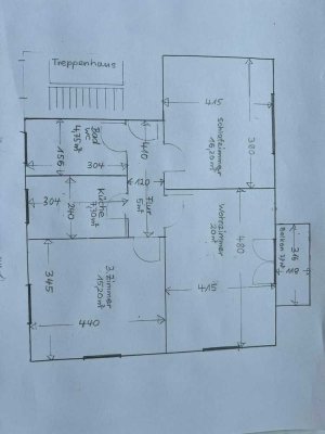 Frisch renovierte 3-Zimmer-Wohnung mit Südbalkon