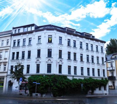 Vermietete 2-Zimmer-Wohnung in Bestlage Leipzig-Schleußig – solide Kapitalanlage