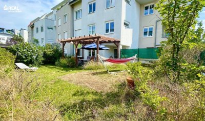 Gut aufgeteilte 3-Zimmer Gartenwohnung mit Tiefgaragenplatz in toller Lage