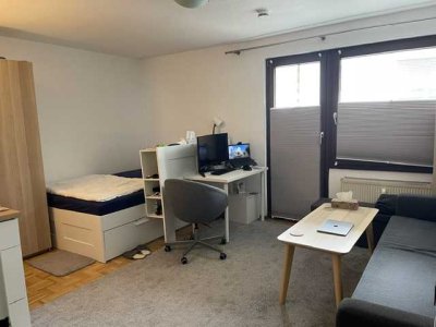 Studio-Apartment mit Balkon in Frankfurt Westend Nord
