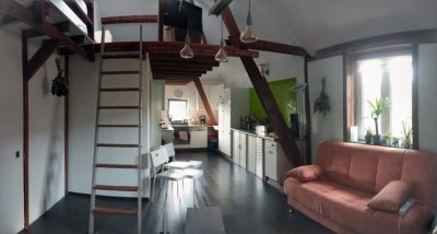 Attraktive 3-Zimmer-Loft-Wohnung mit Balkon und EBK in Overath