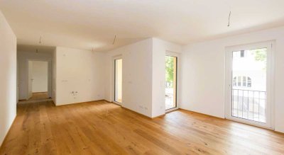 Neubau KfW 40  I Balkon I Fensterbad mit Dusche & Wanne