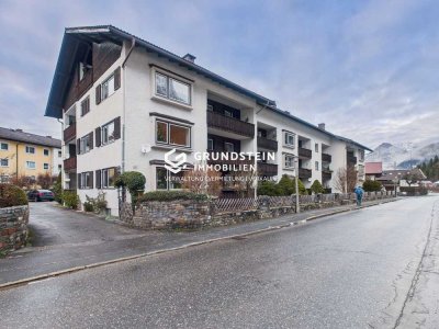 Kleine Erdgeschosswohnung in Mittenwald mit Alpenblick