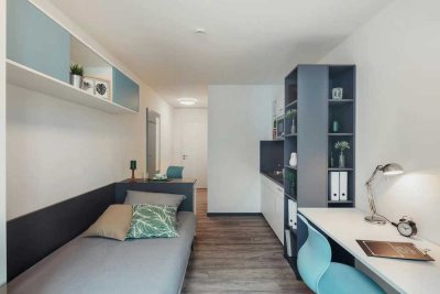 Furnished Studio Apartment in Dresden Neustadt – All-Inclusive Rent