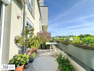 Exklusive 3-Zimmer-Maisonette im Dachgeschoss | Balkon | U-Bahn-Nähe | Weitblick