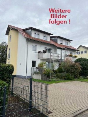 Interessante 4-Zimmer-Maisonette-Wohnung mit Balkon in Malsch