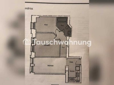 Tauschwohnung: Altbauwohnung mit Badewanne und Parkettboden