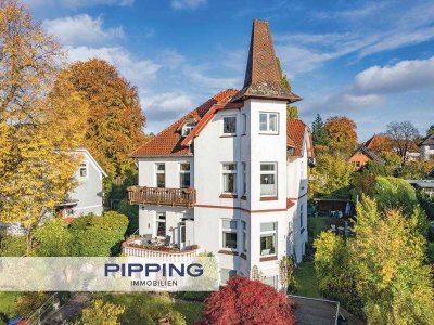 Etwas ganz Besonderes:
"Mehrfamilienhaus im Bergedorfer Villenviertel"