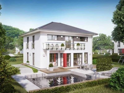 Vom Balkon in die Ferne blicken