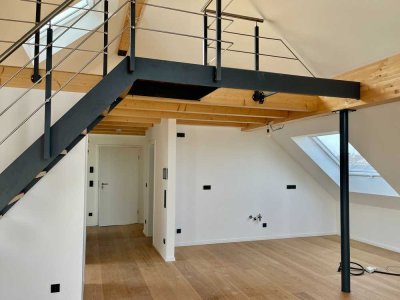 Maisonette-Wohnung mit Galerie und sonnigem Balkon
