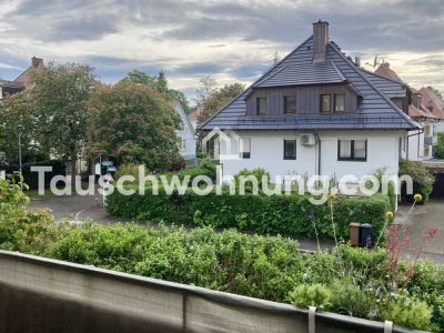 Tauschwohnung: Tauschen 3-Zimmer in Freiburg Wiehre gegen 4-Zimmer