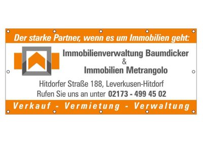 ***Große 3 Zimmer Whg. mit Balkon in Lev.-Steinbüchel***Stellplatz***