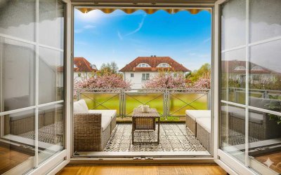 Wunderschöne Maisonettewohnung zwischen Golfplatz und Strand