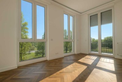 Exklusive Park-Maisonette: Sichere Stadtoase nahe Hauptbahnhof – ideal für Paare & Singles