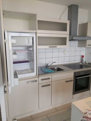 Helle 1-Zimmer Wohnung im 8. OG mit Balkon in Mainz-Marienborn