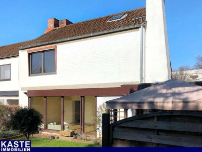 Reihenendhaus mit Kamin, Garten & Garage nahe Mittellandkanal in Hannover-Bothfeld