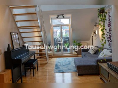 Tauschwohnung: helle Dachgeschosswohnung