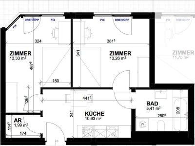 2er WG Wohnung Kranebitten, PROVISIONSFREI