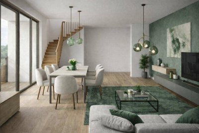 ZWEITWOHNSITZ - Exklusive 4-Zimmer-Neubauwohnung mit Loggia - 135 m² gew.Wohnnutzfläche