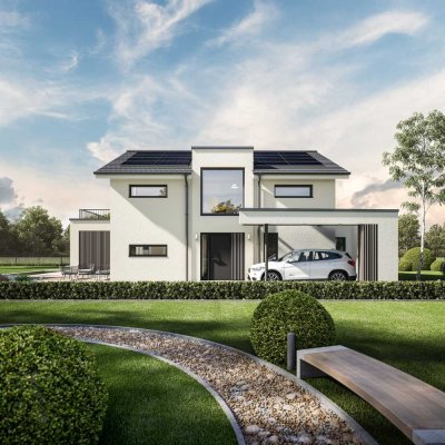 Wohnen wie im Urlaub - Stadtvilla-Flair pur.