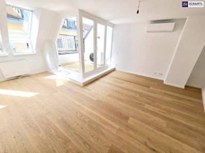 WOW! Familien-Wohnung im Dachgeschoss! Toll aufgeteilt + Zentrumsnah + 3 Zimmer mit Terrasse + Frisch saniert + Hauseigene Tiefgarage! Besser geht es nicht....