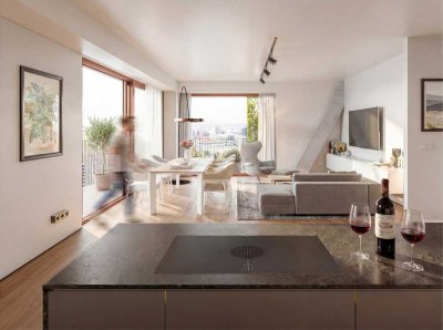 Großzügige 3-Zimmer-Neubauwohnung in erster Wasserlage am Baakenhafen – nachhaltig, hochwertig und m