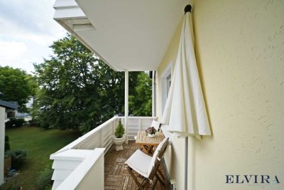 ELVIRA - Grünwald: Elegante, voll möblierte 5-Zimmer-Wohnung in Bestlage von Grünwald