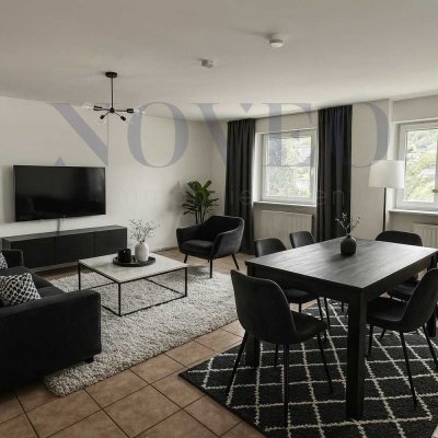 Helle 2-Zimmer-Wohnung mit Einbauküche, Tageslichtbad & Garage in Heidelberg