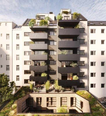 Ideal geschnittene 2 Zi Wohnung im Erstbezug mit Aussenfläche - BEZIEHBAR AB MAI
