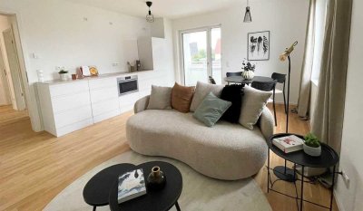 Barrierefreie Wohnung mit Bad, Gäste-WC, Loggia