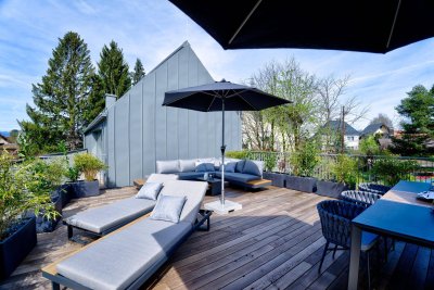 Stilvolle Wohnung mit zwei Terrassen zur Miete !