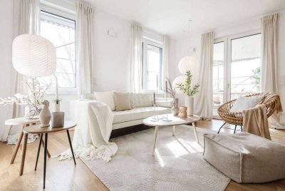 Moderne 3-Zimmer-Wohnung mit Einbauküche & Smart Home System