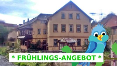 IHR IDYLL AM BACH ! - Malerisches Wohn- & Geschäftshaus, Stadtroda bei Jena