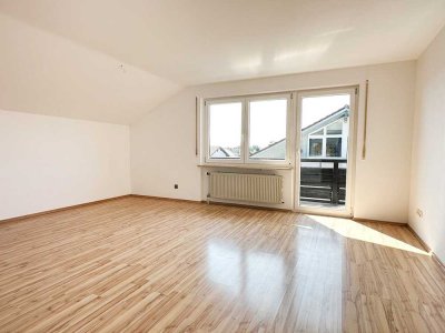 Praktisch geschnittene 2-Zimmer-Wohnung mit Balkon