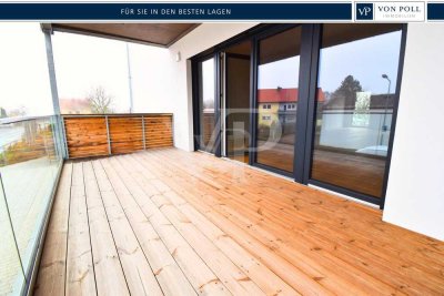 Moderne 4 -Zimmer-Attikawohnung mit großem Balkon in nachhaltiger, energieeffizienter Bauweise