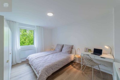 Möblierte 2-Zimmer-Wohnung mit moderner Einbauküche