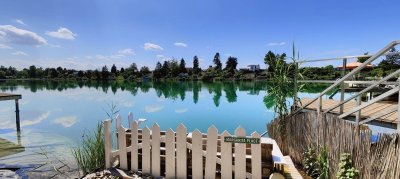 Preisreduktion! Das Niedrigenergie-Haus am See an der Wiener Stadtgrenze (298 m² Eigengrund)