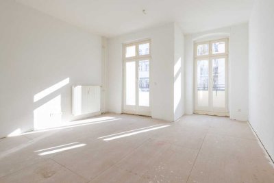 Bezugfrei: Helle Wohnung mit Balkon zur individuellen Neugestaltung
