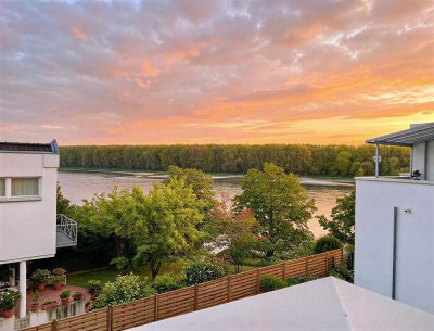 MANNELLA *Wohnen am Rheinbogen* Penthouse-Wohnung, Rheinblick - Stilvolles Wohnen in ruhiger Lage-