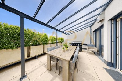 Luxus trifft Lage: Maisonette-Penthouse mit 2 Terrassen am Benediktinermarkt!